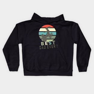 Best Dad Ever with Dauther Kids Hoodie